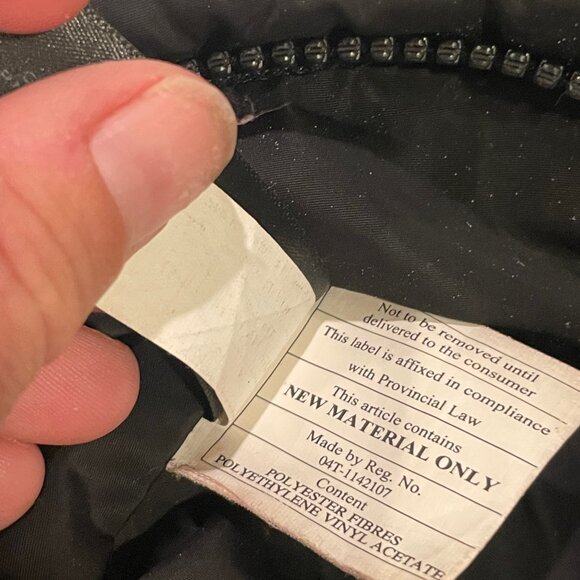 Marc Jacobs Black Quilted Nylon Backpack Designer Bag School Travel - Picture 10 of 14